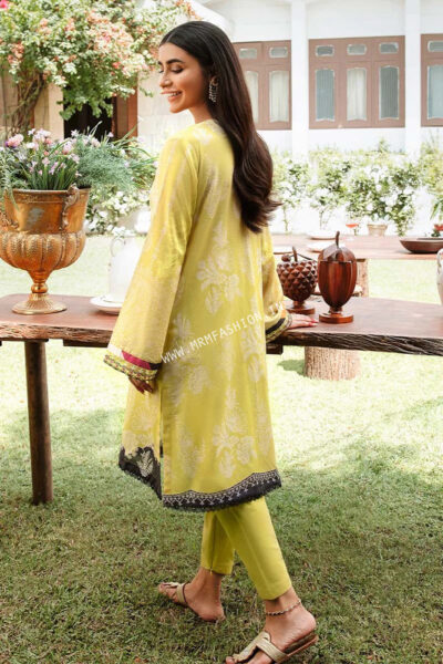Mehrbano Premium Lawn Vol-2 2022 By Cross Stitch | D - 25 - Image 2