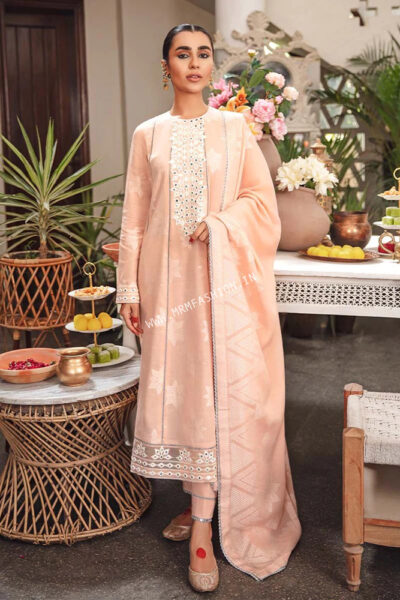 Mehrbano Premium Lawn Vol-2 2022 By Cross Stitch | D - 4