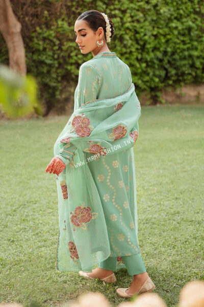 Mehrbano Premium Lawn Vol-2 2022 By Cross Stitch | D - 6 - Image 2