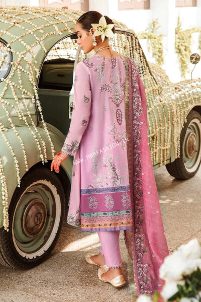 Mehrbano Premium Lawn Vol-2 2022 By Cross Stitch | D - 9 - Image 2