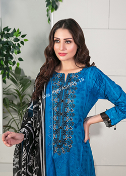 Amna Sohail Eshal Lawn By Tawakkal - Original
