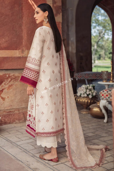 Ramsha Andaaz Luxury Lawn Vol-2 2022 | Z-202 - Image 2
