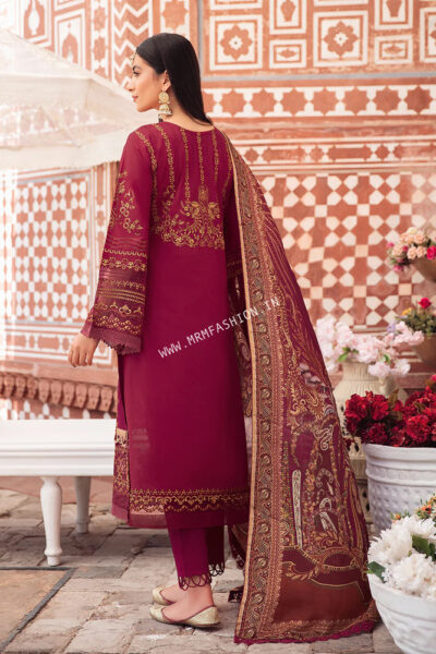 Ramsha Andaaz Luxury Lawn Vol-2 2022 | Z-203 - Image 2