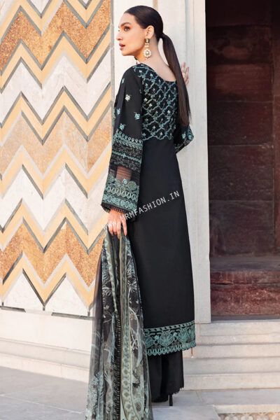 Ramsha Andaaz Luxury Lawn Vol-2 2022 | Z-204 - Image 2