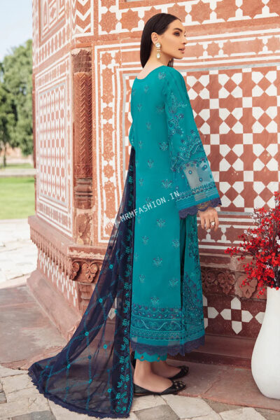 Ramsha Andaaz Luxury Lawn Vol-2 2022 | Z-205 - Image 2