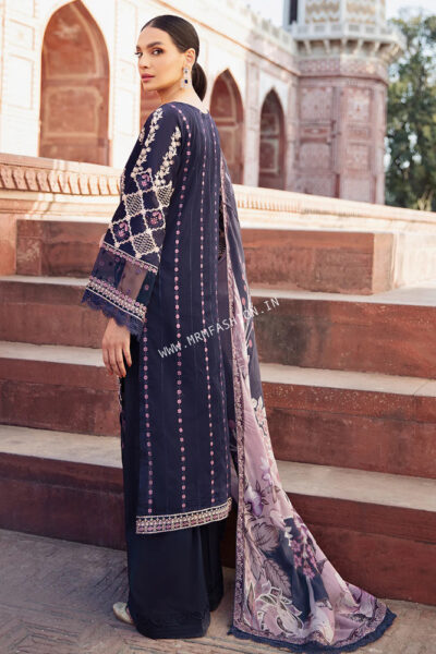 Ramsha Andaaz Luxury Lawn Vol-2 2022 | Z-210 - Image 3
