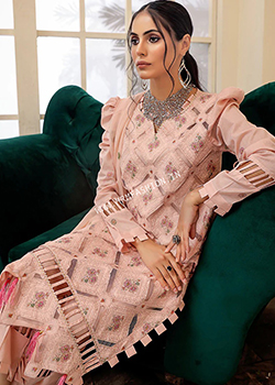 Bareeze Luxury Lawn Vol 4 2022 By Mahnur - Original