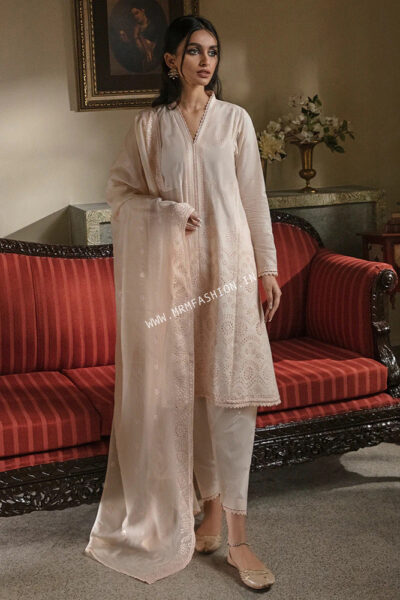 Cross Stitch Chikankari Lawn 2023 | Peach Fuzz