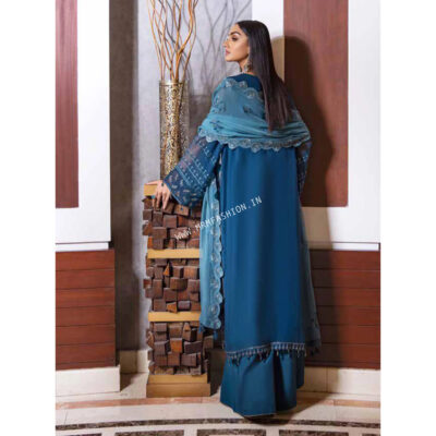 Jannan Embroidered Chiffon Vol-2 By Riaz Arts '22 | JL-10 - Image 2