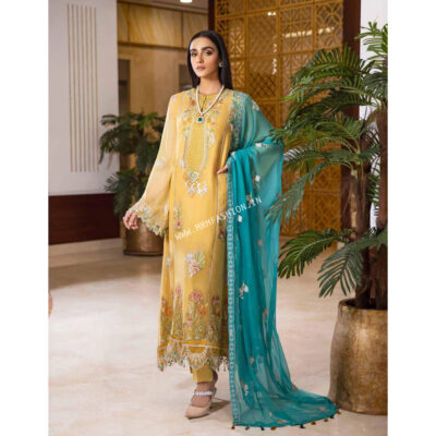 Jannan Embroidered Chiffon Vol-2 By Riaz Arts '22 | JL-12