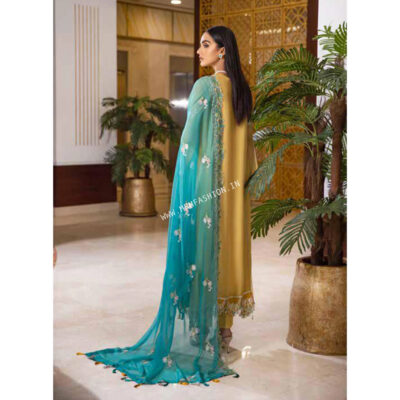Jannan Embroidered Chiffon Vol-2 By Riaz Arts '22 | JL-12 - Image 2