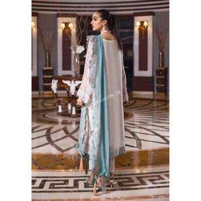 Jannan Embroidered Chiffon Vol-2 By Riaz Arts '22 | JL-14 - Image 2