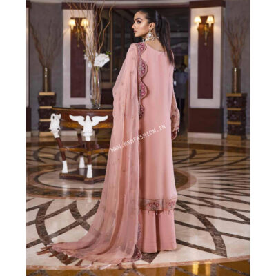 Jannan Embroidered Chiffon Vol-2 By Riaz Arts '22 | JL-15 - Image 2