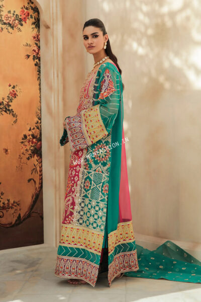 Parizah By Freesia Premium Collection'22 | Kesri - Image 2