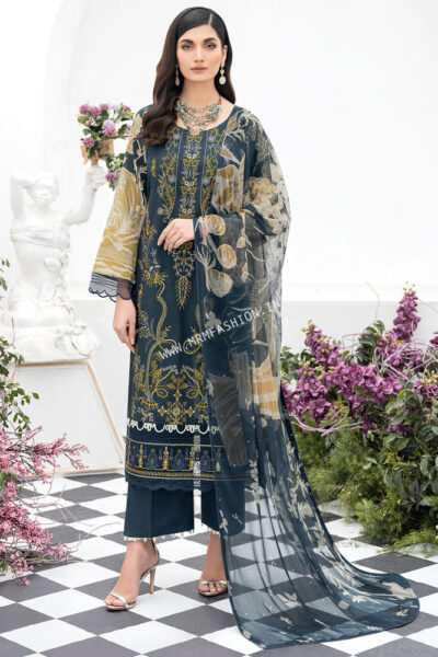 Ramsha Riwayat Luxury Lawn Vol-5 2023 | Y-501