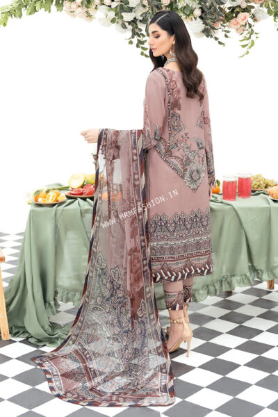 Ramsha Riwayat Luxury Lawn Vol-5 2023 | Y-502 - Image 2
