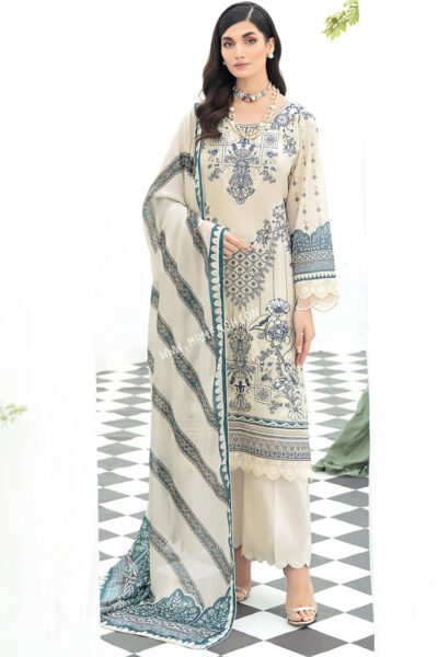 Ramsha Riwayat Luxury Lawn Vol-5 2023 | Y-503