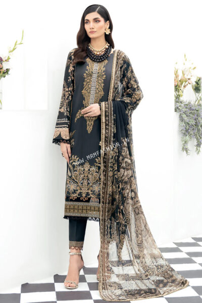 Ramsha Riwayat Luxury Lawn Vol-5 2023 | Y-504