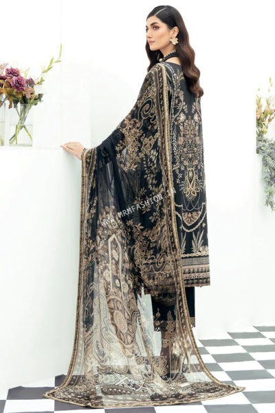 Ramsha Riwayat Luxury Lawn Vol-5 2023 | Y-504 - Image 2