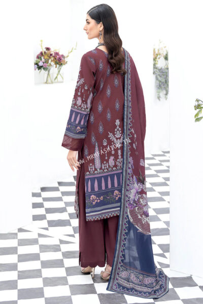 Ramsha Riwayat Luxury Lawn Vol-5 2023 | Y-506 - Image 2