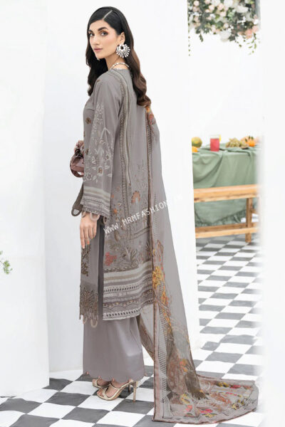Ramsha Riwayat Luxury Lawn Vol-5 2023 | Y-507 - Image 2