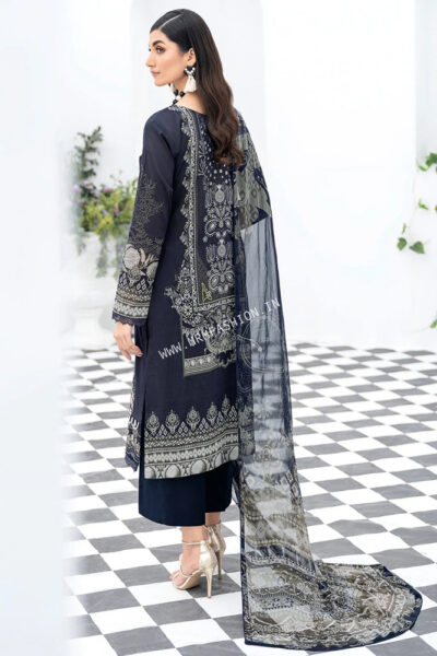 Ramsha Riwayat Luxury Lawn Vol-5 2023 | Y-509 - Image 2
