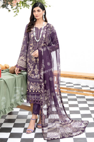 Ramsha Riwayat Luxury Lawn Vol-5 2023 | Y-510