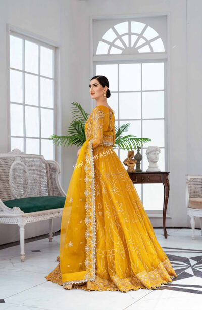Floraison Bridal Collection By Maryum N Maria ' 22 | MBM - 0035 - Image 2