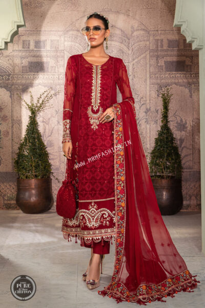 Maria B Chiffon ' 22 | MPC-22-201-Ruby Red