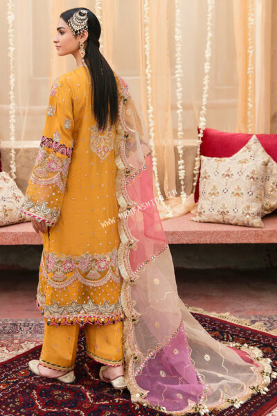 Ayzel Noroz Luxury Chiffon By Afrozeh ' 22 | Somagh - Image 2
