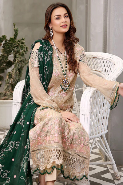 Andaaz Vol-1 By Maryams Semi Stitched Collection | A-05 - Image 2