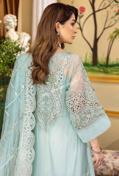 Restic Affairs By Adan's Libas 2022 | Skyblue Daisy - Image 2