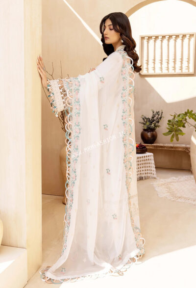 Elizabeth Luxury Lawn By Adan's Libas 2023 | D4 - Pearl River - Image 2