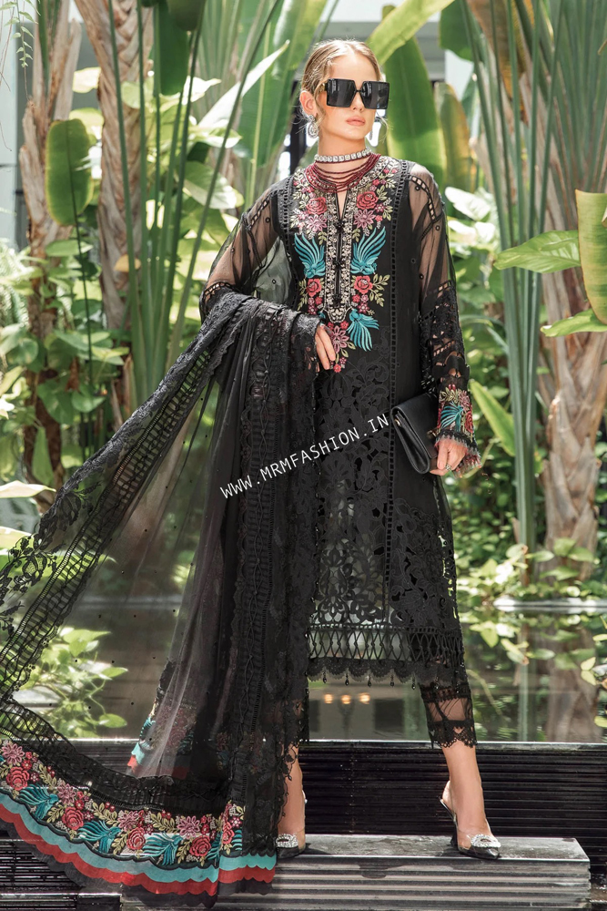 Maria B Lawn Eid Collection ' 23 | EL-23-04 Black