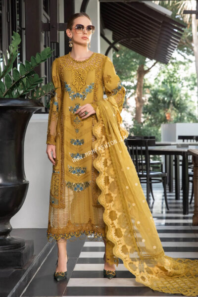 Maria B Lawn Eid Collection ' 23 | EL-23-06 Mustard