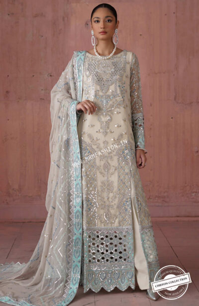 Naqsh Chiffon By Mashq Premium ' 23 | QFD-47