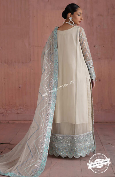 Naqsh Chiffon By Mashq Premium ' 23 | QFD-47 - Image 2