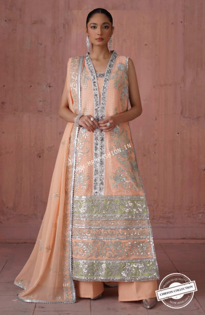 Naqsh Chiffon By Mashq Premium ' 23 | QFD-48