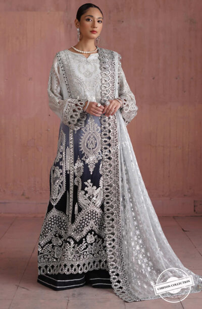 Naqsh Chiffon By Mashq Premium ' 23 | QFD-53