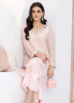 Azure Luxury Formals Unstitched Shirt - Original