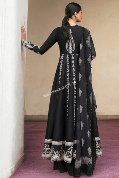 Afrozeh Lamhay Luxury Lawn 2023 | SABLE - Image 2