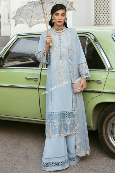Afrozeh Lamhay Luxury Lawn 2023 | SYMPHONY