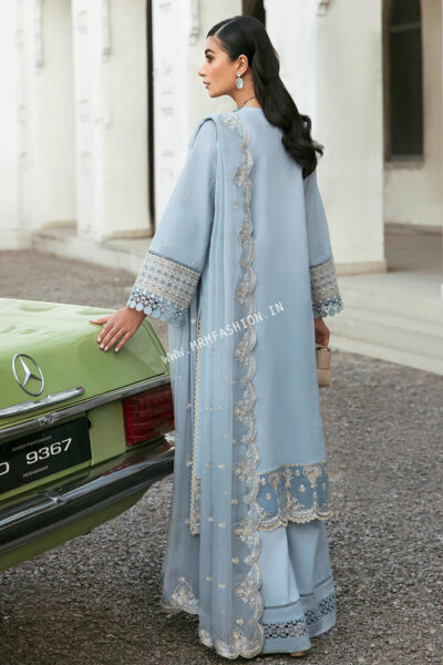 Afrozeh Lamhay Luxury Lawn 2023 | SYMPHONY - Image 2