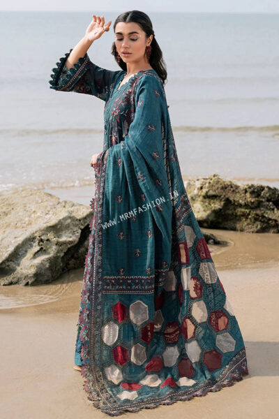 Tere Sang By Nureh Swiss Lawn 2023 | NSL - 2 - Image 2