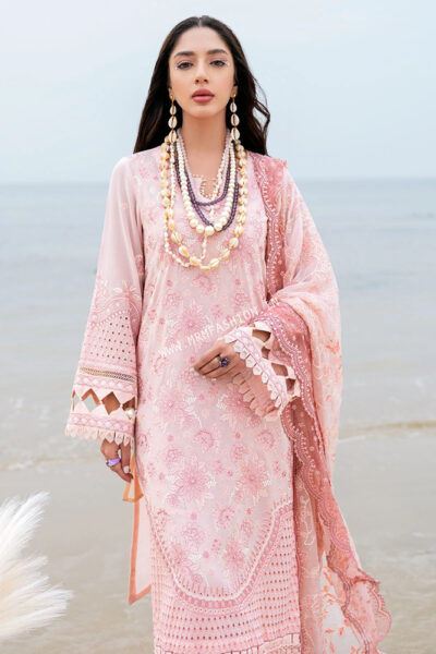 Tere Sang By Nureh Swiss Lawn 2023 | NSL - 3 - Image 2