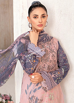 Rangrez Luxury Lawn Vol 3 By Ramsha - Original