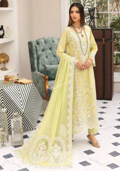 Elaf Festive Chikankari 2023 | ELC-13 PISTACHIO