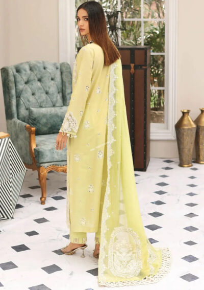 Elaf Festive Chikankari 2023 | ELC-13 PISTACHIO - Image 2