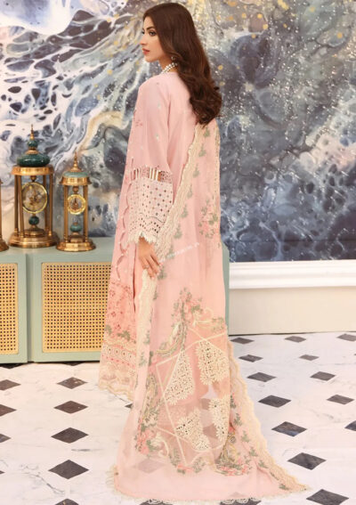 Elaf Festive Chikankari 2023 | ELC-6 FLAMINGO - Image 2