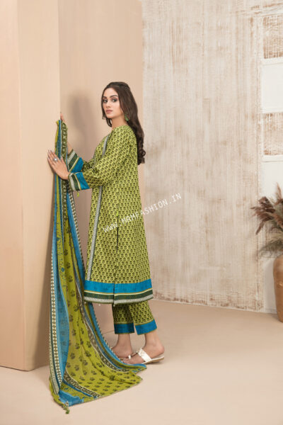Ilya Amna Sohail Lawn By Tawakkal 2023 | D-8531 - Image 2